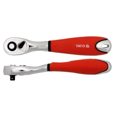 Abbildung von YATO YT 0733 Umschaltknarre 72 6,3 (1/4&quot;) 155 Chrom Vanadium Stahl