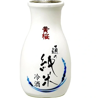 Abbildung von Kizakura &quot;Tsu No Junmai&quot; Trockener und leichter Junmai Sake Original japanischer 15 % Alkoholgehalt 1 x 180 ml