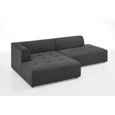 Abbildung von ATLANTIC home collection 3 Sitzer &quot;Leonardo&quot;, Ottomane mit XXL Liegefläche