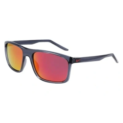 Abbildung von Nike Unisex Sun Sunglasses, 021 Dark Grey Polar red f, 58