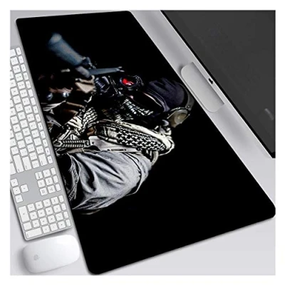 Abbildung von Mauspad Call of Duty Speed ​​Gaming XXL Mousepad 900 x 400mm Großformat 3 mm Dicke Basis Perfekte Präzision und Geschwindigkeit, V