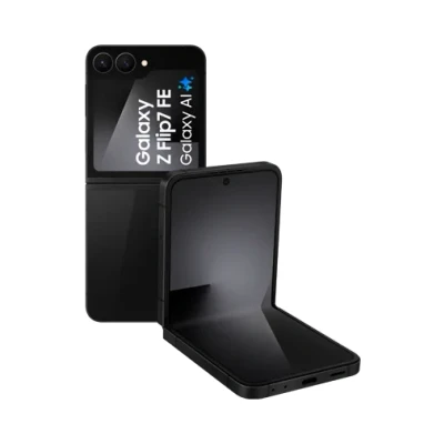 Abbildung von Samsung Galaxy Z Flip 7 FE 256GB Schwarz mit congstar Vertrag im Telekom Netz unbegrenzt telefonieren + 10000 MB 5G