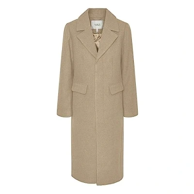 Abbildung von YAS Yaslima COAT Klassischer Mantel, Damen, Größe: Medium, Beige