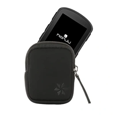 Abbildung von honju Bike Neoprentasche für Garmin Edge 840/540 (inkl. Solar Versionen) Display Tasche [E Bike/Pedelec Tasche, Schutz vor Kratzern &amp; Schmutz, Hochwertiger Reißverschluss] schwarz