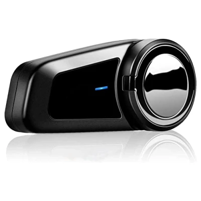 Abbildung von M2 Motorrad Gegensprechanlage Headsets Motorradhelm Intercom Wasserdicht Wireless Interphone,Motorrad Bluetooth 1000m bis zu 6 Reiters,DSP Rauschunterdrückung,Wasserdicht,1 Stück