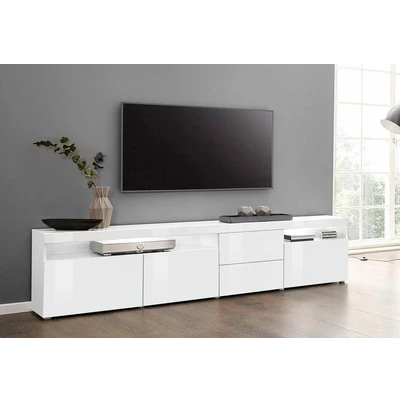 Abbildung von borchardt Möbel Lowboard &quot;Kapstadt&quot;, Breite 200 cm mit 2 Schubkästen