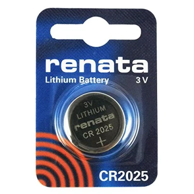Abbildung von Renata Knopfzelle Batterie CR2025 3V;1 Pack
