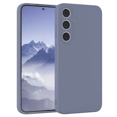 Abbildung von EAZY Case Silikonhülle für Galaxy S25 Plus Hülle Silikon weich stoßfeste Handyhülle Schutzhülle mit Kameraschutz Dünn Premium Schutz Cover TPU Phone Bumper in Eisblau