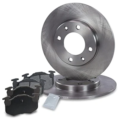 Abbildung von BESTPRICE Bremsenset Hinterachse inkl. Bremsscheiben Ø 247 mm Voll + Bremsbeläge hinten