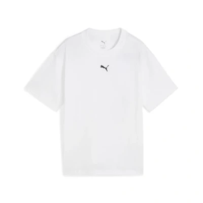 Abbildung von PUMA Mädchen ESS Boxy Tee G T Shirts, White,