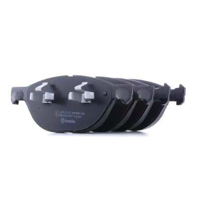 Abbildung von BREMBO P 06 058 Bremsbelagsatz für Verschleißwarnanzeiger vorbereitet mit Kolbenclip ohne Zubehör BMW: X5, X6