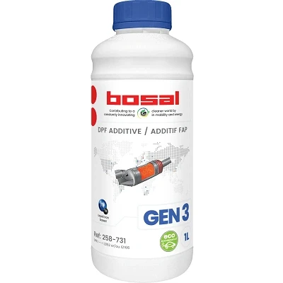 Abbildung von Additiv, Ruß /Partikelfilterregeneration BOSAL 258 731