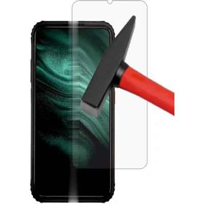 Abbildung von EnWi 2x Extrem harte 9H Display Schutz Folie KLAR für AGM H6