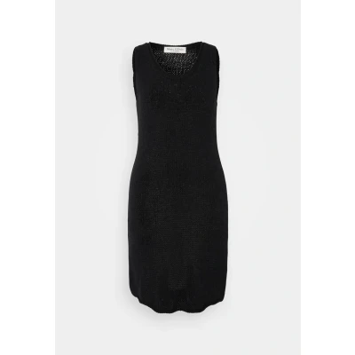 Abbildung von Marc O&#039;Polo Sleeveless Round NECK Strickkleid, Damen, Größe: 40, Black