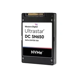 Abbildung von WD 2.5&quot; SSD ULTRASTAR SN650 7.68 TB PCIe 4.0/NVMeDi Solid State Disk NVMe GB
