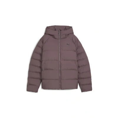 Abbildung von Puma Mono Kapuzenjacke Damen Mit Plain Raisin Größe: XS