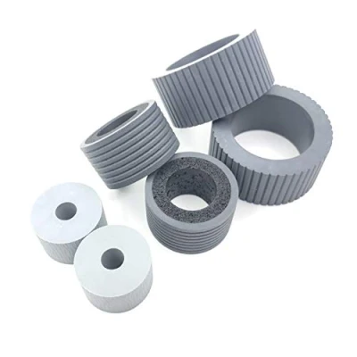 Abbildung von OKLILI PA03740 K010 K011 Verbrauchsmaterial Kit Pickrolle Bremse Roller Reifen Set Pickup Trennwalze Reifenset kompatibel mit Fujitsu fi 7600 7700 7700S
