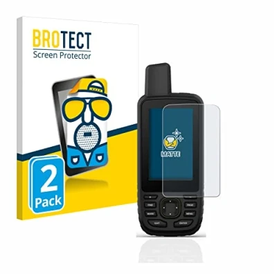 Abbildung von BROTECT Entspiegelungs Schutzfolie für Garmin GPSMAP 67 (2 Stück) Matte Displayschutz Folie, Anti Reflex, Fingerprint