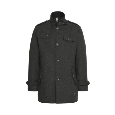 Abbildung von Indicode Jeans Idbrandan Kurzmantel, Herren, Größe: Medium, Black