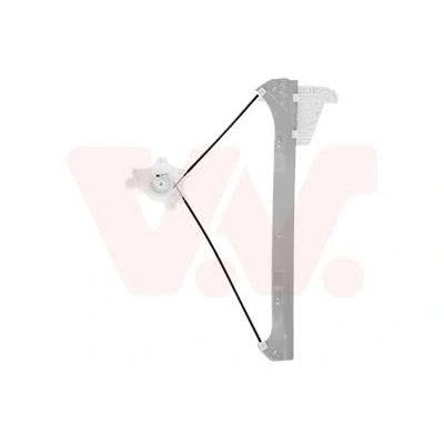 Abbildung von Van Wezel Fensterheber vorne rechts elektrisch ohne Elektromotor 5818266 VOLKSWAGEN: Fox Schrägheck