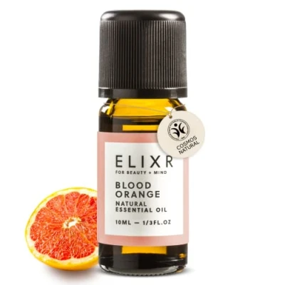 Abbildung von ELIXR Blutorangen Öl kaufen. Natürliche Anwendung als Haut und Massageöl. Ätherisches Duft 10ML. Von den Aromatherapie Experten aus Die Höhle der Löwen