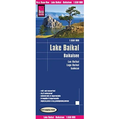 Abbildung von Reise Know How Landkarte Baikalsee (1:550.000): world mapping project: reiß und wasserfest (world project)