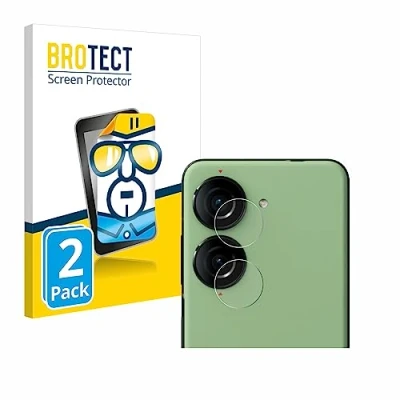 Abbildung von BROTECT (2 Stück Schutzfolie für ASUS ZenFone 10 (NUR Kameraschutz) Displayschutz Folie Ultra Klar