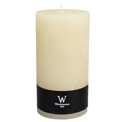 Abbildung von Wiedemann Marble Rustik Kerzen, Stumpenkerzen, Bisquit 190 x Ø 98 mm