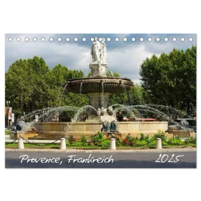 Abbildung von Provence, Frankreich (Tischkalender 2025 DIN A5 quer), CALVENDO Monatskalender