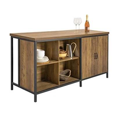 Abbildung von SoBuy Küchenbuffet KNL01 Kücheninsel freistehend Küchenschrank Highborad Kommode Sideboard