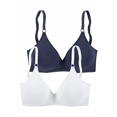 Abbildung von Lascana 2 PACK Pushup BH, Damen, Größe: 70A, Marine weiß