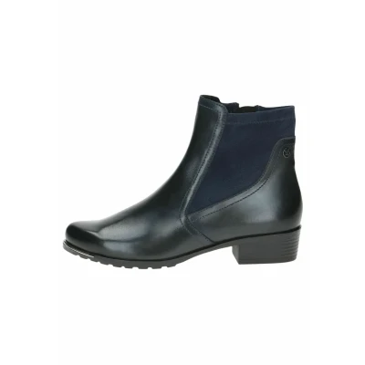 Abbildung von CAPRICE Damen Stiefeletten mit Absatz Reißverschluss Spitz, Blau (Ocean Comb), 38 EU