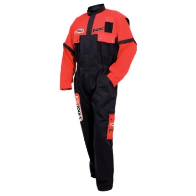 Abbildung von KS Tools 100394 Overall, rot/schwarz, XXL