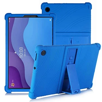Abbildung von YGoal Hülle für Lenovo Tab M10 Gen 3 10.1 TB 328FU/TB 328XU Leichte, kinderfreundliche, stoßfeste Schutzhülle silikonhülle Tablet, DBlau