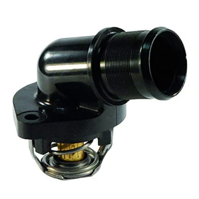 Abbildung von FAE 5322689 Kühlwasserthermostat 89 mit Dichtungen Gehäuse Kunststoff Deckel CITROËN: C2 Schrägheck, C4 I C3 Schrägheck