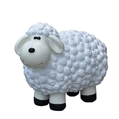 Abbildung von Geschenkestadl Gartenfigur XL Schafe in verschiedenen Farben
