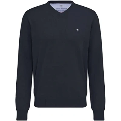 Abbildung von Fynch Hatton Strickpullover, Herren, Größe: Large, Night