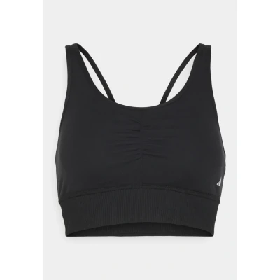 Abbildung von adidas Performance CESS BRA Sportbh mit mittlerer Stützkraft, Damen, Größe: XXSxA C, Black