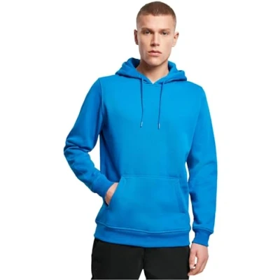 Abbildung von Build Your Brand Herren Heavy Hoody Jacke, Gelb (Frozen Yellow 01494), X Large