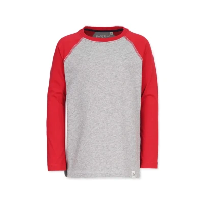 Abbildung von Band of Rascals Raglan Langarmshirt für Kinder, Größe: 158, Red