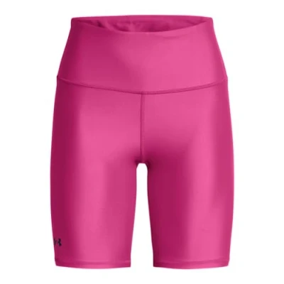 Abbildung von Under Armour Damen Bike Short, leichte High Waist Radlerhose, bequeme Gym Shorts mit integrierter Vordertasche