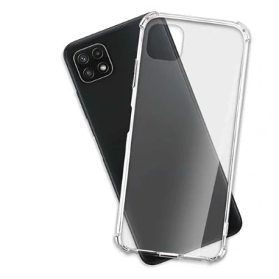 Abbildung von mtb more energy® Case Soft Armor kompatibel mit Samsung Galaxy A22 5G (SM A226, 6.6&#039;&#039;) verstärkte Ecken Kameraschutz 1,5mm TPU Schutz Hülle Cover Tasche Handyhülle