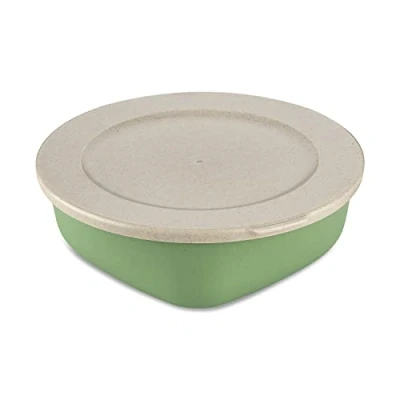 Abbildung von Koziol Aufbewahrungsbox Connect Grün 21 x 7 cm / 1.3 Liter