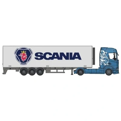 Abbildung von BB Junior Street Fire Scania S730 Lastwagen 1:43