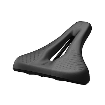 Abbildung von Terry Fahrradsattel Fly Exera Gel Max Men in der Farbe Schwarz, Polsterung: Comfort Foam, Gel, Sitzbreite: 12cm 15cm, 423 007 33