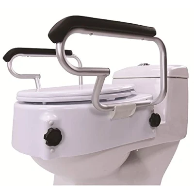 Abbildung von Antar AT51204 Toilettensitzerhöhung mit Deckel und Armlehne, 5000 g