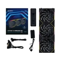 Abbildung von Lian Li UNI FAN TL Wireless Lüfter ARGB PWM 3er Pack Reverse Blade 120mm (12RTL1W3B)