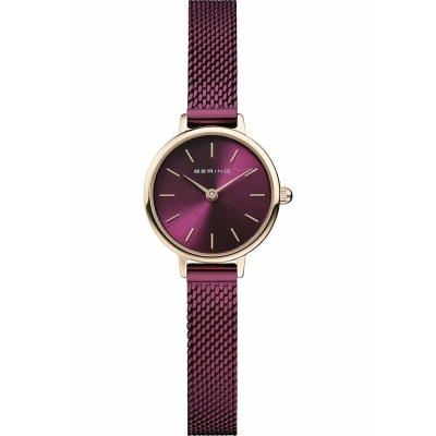 Abbildung von Bering Analog Quarz Uhr Rose goldcoloured, Damen, Größe: One Size, gold coloured