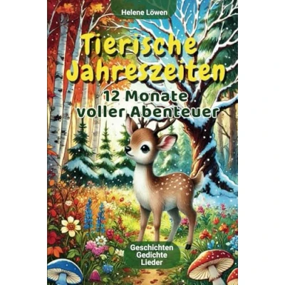 Abbildung von Tierische Jahreszeiten, 12 Monate voller Abenteuer: Illustriertes Vorlesebuch ab 4 Jahren Geschichten über Freundschaft, Mut und Hilfsbereitschaft, die Wunder der Natur im Wandel Jahreszeiten