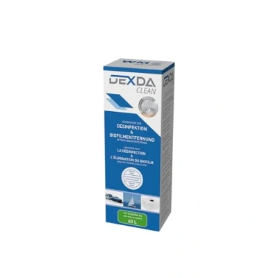 Abbildung von WM aquatec DEXDA Clean 100 ml zur Tankdesinfektion &amp; Leitungsdesinfektion für Wohnmobile, Caravans Boote Frischwassersystem Desinfektion Biofilmentfernung Tanks bis 60 L Made in Germany